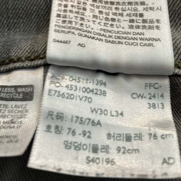 Levi’s 511 mens jeans 30 x 34 - Picture 8 of 12